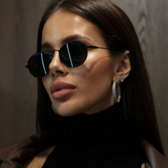 NEW SL799 001 SAINT LAURENT SUNGLASSES UNISEX ROUND BLACK EYEWEAR - Picture 1 of 4